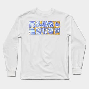 Portuguese tiles Long Sleeve T-Shirt